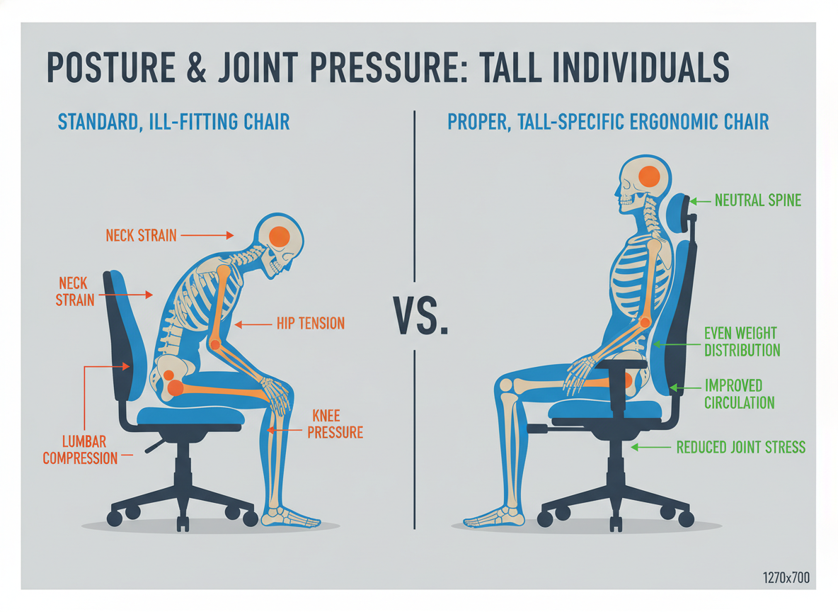 ergonomic challenges for tall individuals