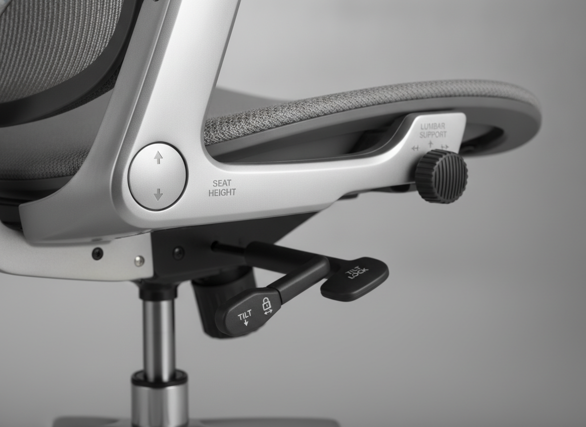 ergonomic office chair adjustability and health benefits