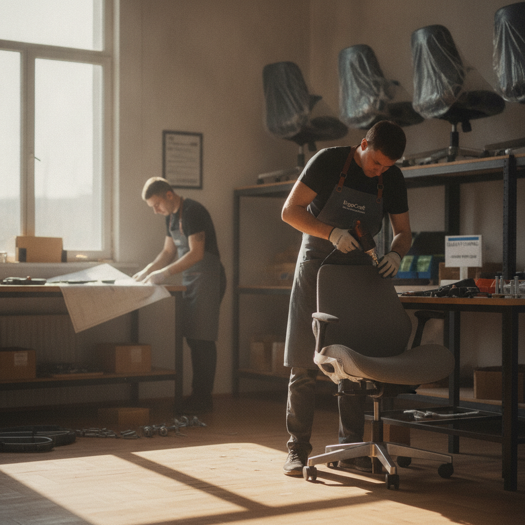 locally assembled office chair