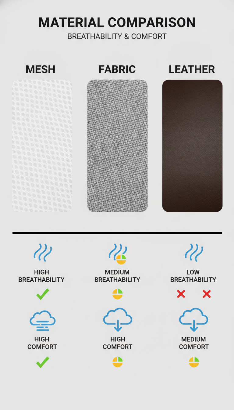 material comparison