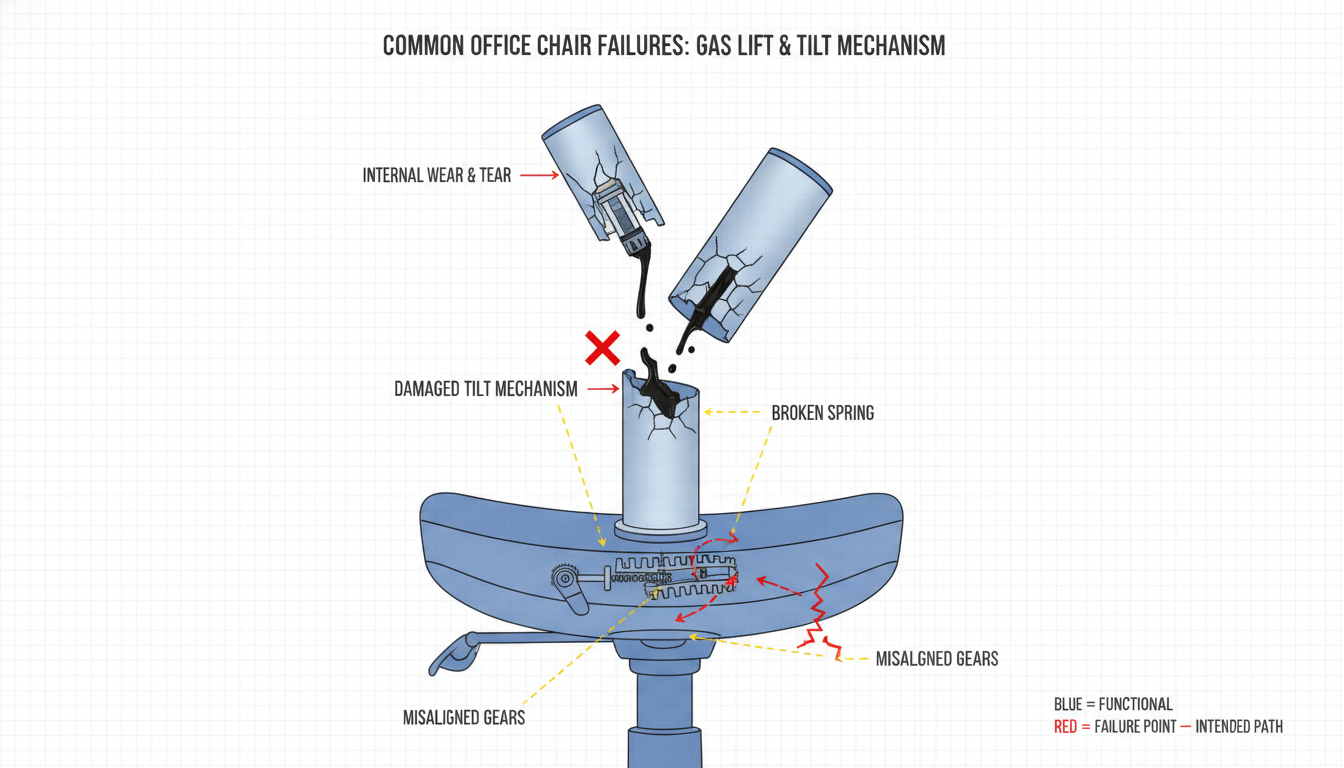 mechanical failure and tilt