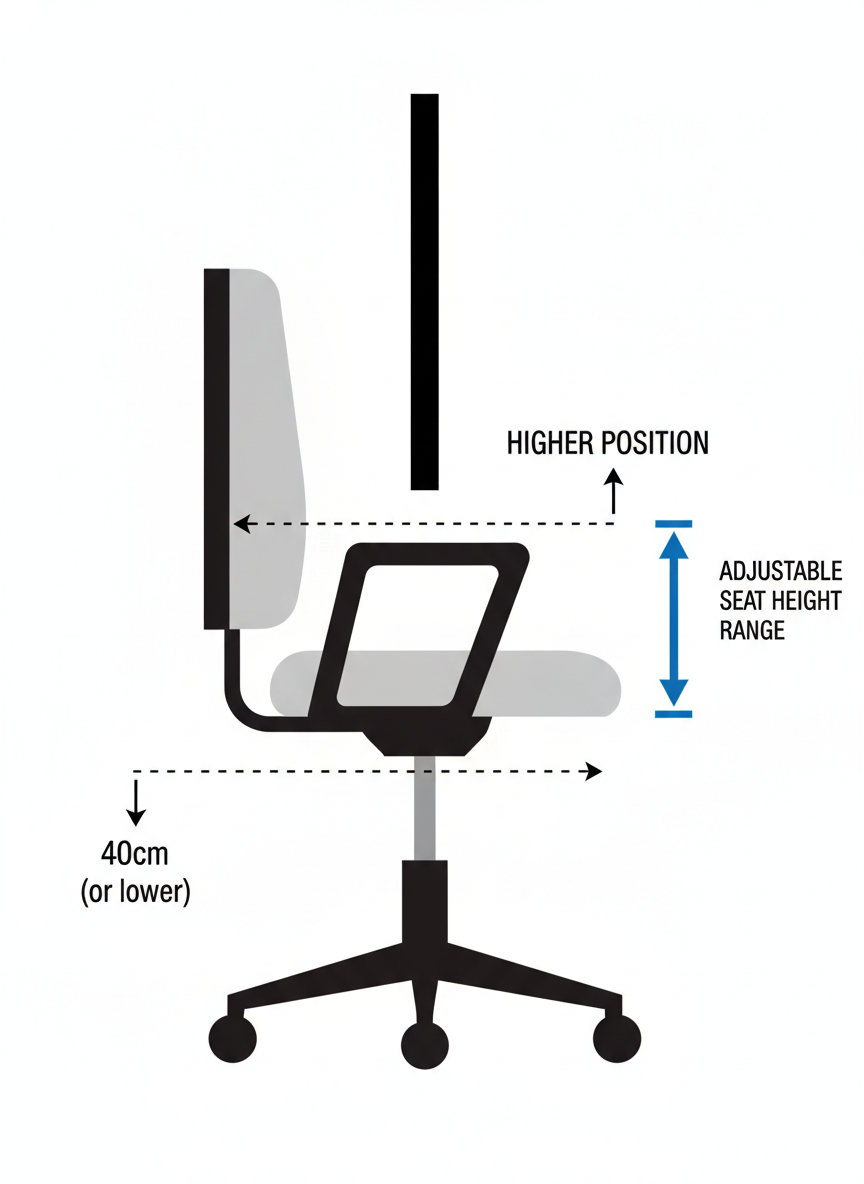 office chair for short people
