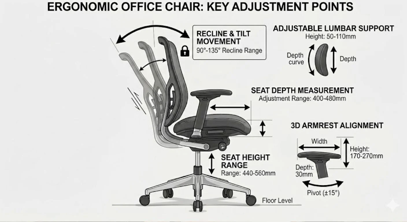 key-ergonomic-adjustments-for-office-chairs
